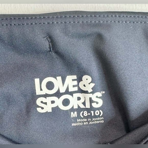 Love & Sports Leggings with side pockets ~ Size M - Picture 2 of 4